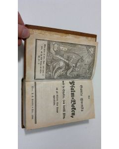 käytetty teos Den gamla swenska psalm-boken, med de stycken, som dertill höra, och på följande blad finnas uptecknade (1844)