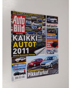 Kirjailijan Jarmo Markkanen käytetty teos Auto Bild Suomi 1-2/2011