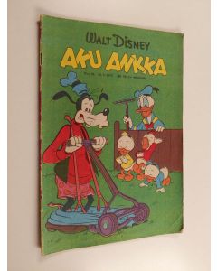 Kirjailijan Walt Disney käytetty teos Aku Ankka 38/1972