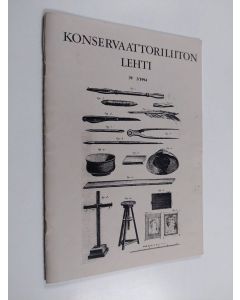 käytetty teos Konservaattoriliiton lehti 3/1994