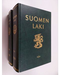 käytetty kirja Suomen laki 1999 1-2