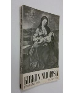 käytetty teos Kirkon nuoriso 1936 Vuosikerta