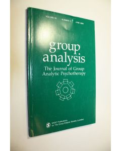 Kirjailijan Malcolm Pines käytetty kirja Group Analysis : The Journal of Group Analytic Psychotherapy ; volume 33 number 2 June 2000