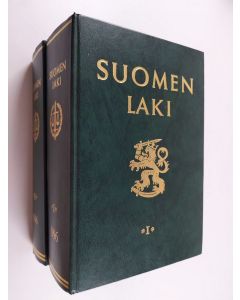 käytetty kirja Suomen laki 1-2 1996