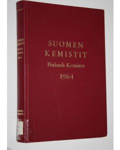 käytetty kirja Suomen kemistit 1964 = Finlands kemister 1964