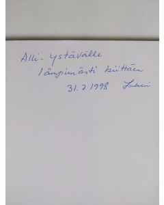 Kirjailijan Inkeri Halso käytetty kirja Korven kulkijat : Tervakorven Jenny ja Toivo (tekijän omiste)