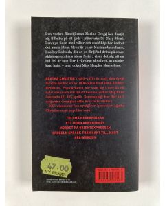 Kirjailijan Agatha Christie käytetty kirja Spegeln sprack från kant till kant