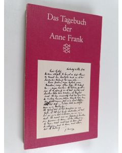 Kirjailijan Anne Frank käytetty kirja Das Tagebuch der Anne Frank