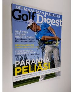 käytetty kirja Golf Digest 4/2008