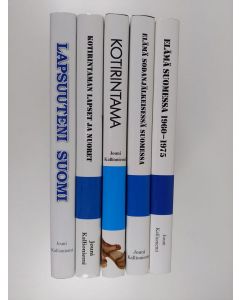 Kirjailijan Jouni Kallioniemi käytetty kirja Suomen sotavuosia sarja 5 kirjaa : Kotirintaman lapset ja nuoret : Suomi 1939-1945 ; Elämä sodanjälkeisessä Suomessa ; Elämä Suomessa 1960-1975 ; Lapsuuteni Suomi ; Kotirintama : Sotavuosien Suomi naisten ja la