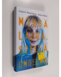 Kirjailijan Sakari Muurinen & Juha Ståhle käytetty kirja Missä Laura, siellä ongelma (ERINOMAINEN)