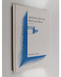 Kirjailijan Michael Krüger käytetty kirja Brief nach Hause - Gedichte