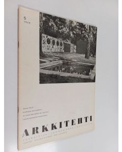 käytetty kirja Arkkitehti 5/1949