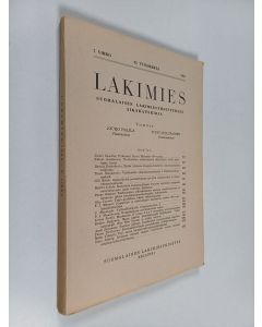käytetty kirja Lakimies : Suomalaisen lakimiesyhdistyksen aikakauskirja 7/1964