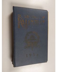 käytetty kirja Rakentajain kalenteri 1936