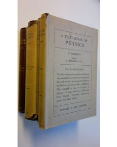 Kirjailijan E. Grimsehl käytetty kirja A textbook of Physics vol. 1-5