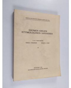 käytetty kirja Suomen kielen etymologinen sanakirja 2