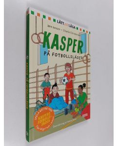 Kirjailijan Jørn Jensen käytetty kirja Kasper på fotbollsläger