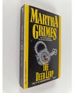 Kirjailijan Martha Grimes käytetty kirja The Deer Leap