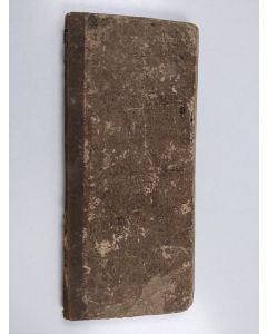 Kirjailijan J. F. Åkerblom käytetty kirja Pyhän Raamatun historia jonka on muinen kirjoittanut Hubner