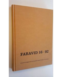 käytetty kirja Faravid 16 / 1992: Pohjois-Suomen historiallisen yhdistyksen vuosikirja