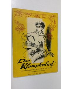 Kirjailijan Alf Zschiesche käytetty kirja Das klampfenlied