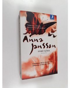 Kirjailijan Anna Jansson käytetty kirja Svart fjäril : kriminalroman