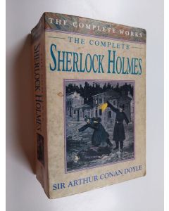 Kirjailijan Arthur Conan Doyle käytetty kirja The Complete Works of Sherlock Holmes