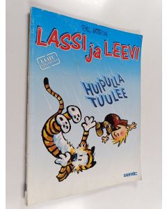 Kirjailijan Bill Watterson käytetty kirja Huipulla tuulee