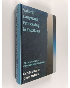 Kirjailijan Gerald Gazdar käytetty kirja Natural language processing in Prolog : an introduction to computational linguistics