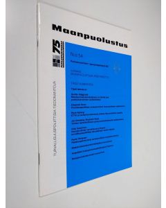 käytetty teos Maanpuolustus N:o 54 : turvallisuuspoliittisia tiedonantoja
