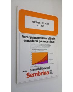 käytetty kirja Medisiinari n:o 4/1975
