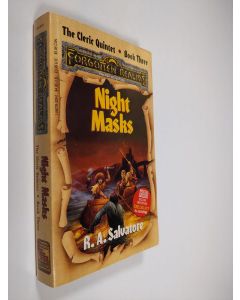 Kirjailijan R. A. Salvatore käytetty kirja Night Masks