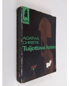 Kirjailijan Agatha Christie k&auml;ytetty kirja Tuijottava katse