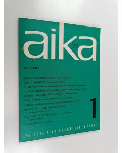 käytetty kirja Aika 1/1972