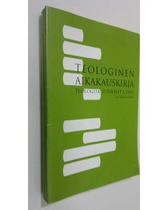 käytetty kirja Teologinen aikakauskirja 2004 : vuosikerta (nro 3 puuttuu)