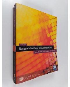 Kirjailijan Mark Saunders käytetty kirja Research methods for business students