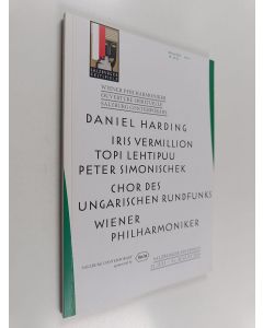 käytetty kirja Wiener Philharmoniker Ouverture Spirituelle Salzburg Contemporary - Salzburger Festspiele 22. Juli - 31. August 2016