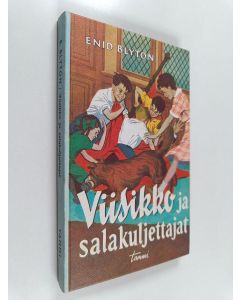 Kirjailijan Enid Blyton käytetty kirja Viisikko ja salakuljettajat