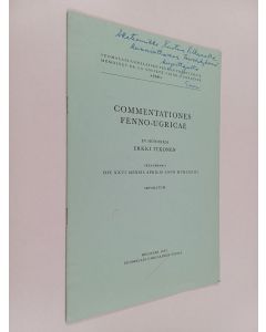 käytetty teos Commentationes fenno-ugricae : in honorem Erkki Itkonen