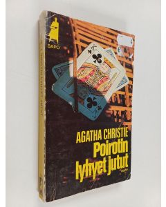 Kirjailijan Agatha Christie käytetty kirja Poirotin lyhyet jutut
