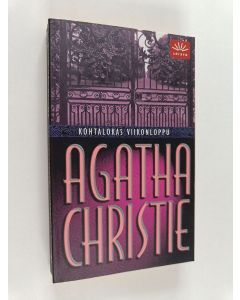 Kirjailijan Agatha Christie käytetty kirja Kohtalokas viikonloppu