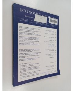 käytetty kirja Economic geology and the bulletin of the society of economic geologists 6/92