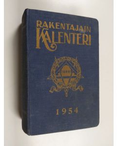 käytetty kirja Rakentajain kalenteri 1954
