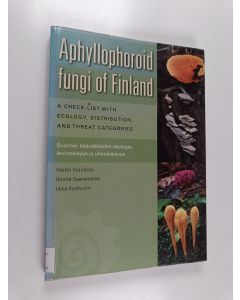 Kirjailijan Heikki Kotiranta & Reima Saarenoksa ym. käytetty kirja Aphyllophoroid fungi of Finland