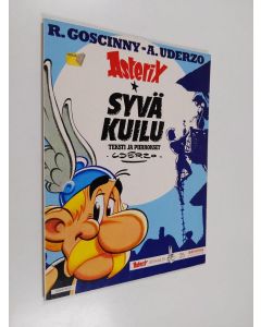Kirjailijan Uderzo käytetty kirja Asterix ja syvä kuilu