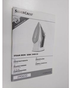 käytetty teos Silvercrest Steam iron SDBK 2400 E4 (käyttöohje)