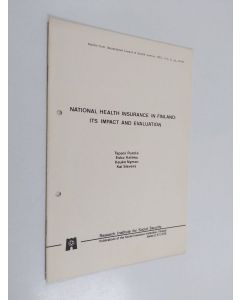 Kirjailijan Tapani Purola käytetty teos National health insurance in Finland: its impact and evaluation
