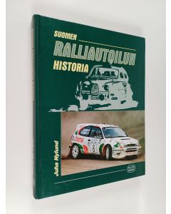 Kirjailijan Juha Nylund käytetty kirja Suomen ralliautoilun historia