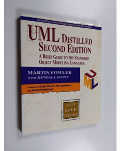 Kirjailijan Martin Fowler käytetty kirja UML distiller : a brief guide to the standard object modeling language